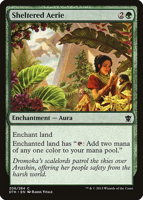 Sheltered Aerie · Dragons of Tarkir 206/264