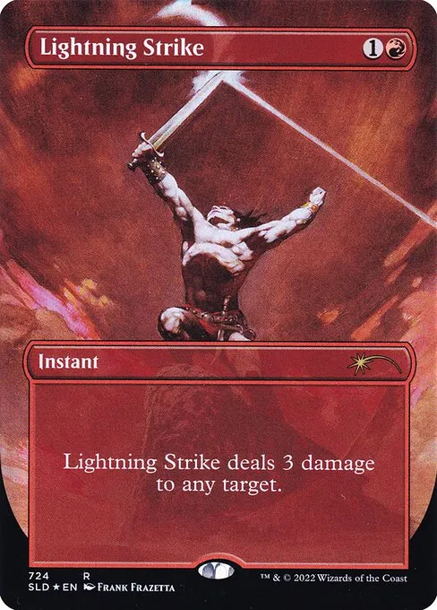 Lightning Strike · Secret Lair Drop 724/2547