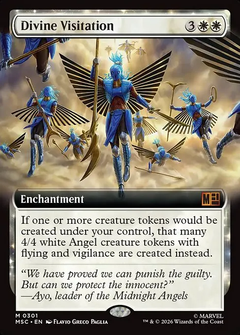 Divine Visitation · Marvel Super Heroes Commander 301/9
