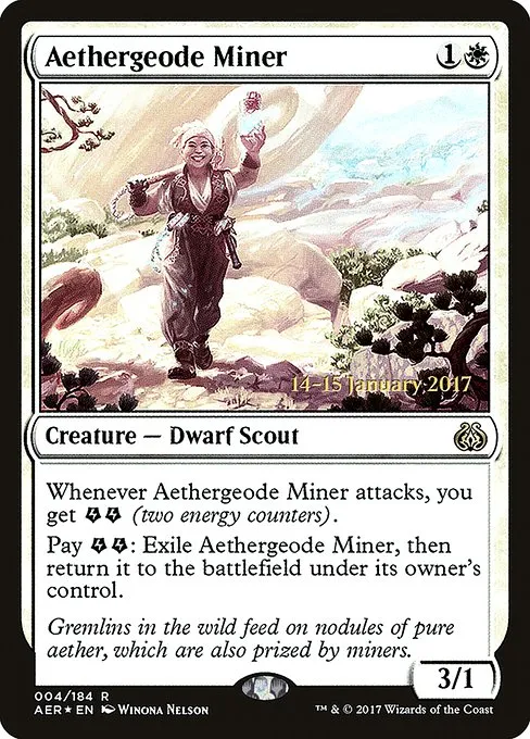 Aethergeode Miner · Aether Revolt Promos 4s/65
