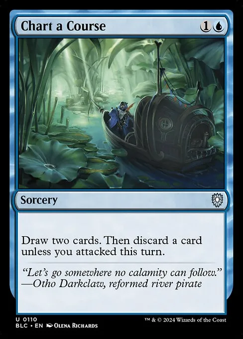 Chart a Course · Bloomburrow Commander 110/356