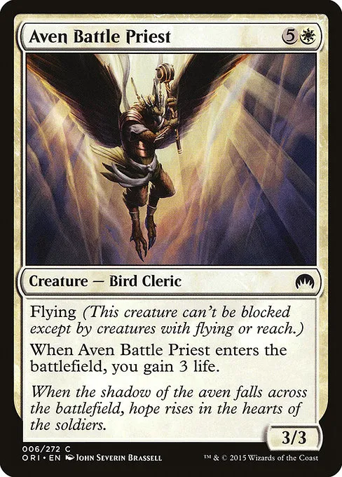 Aven Battle Priest · Magic Origins 6/288