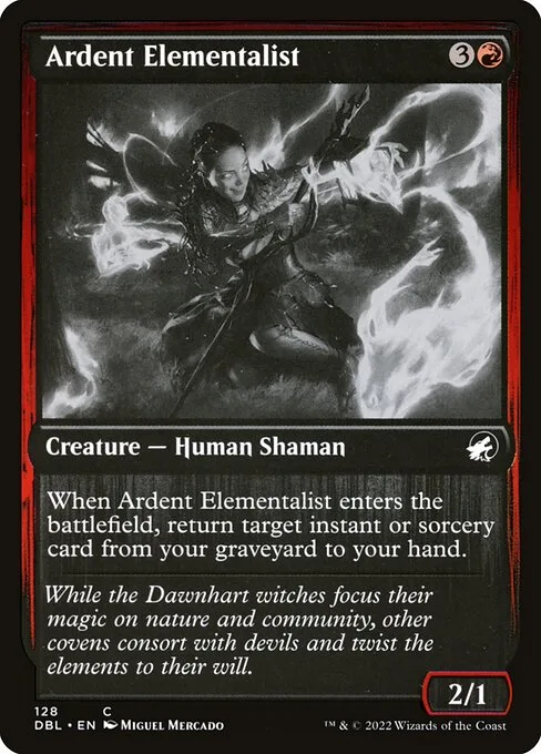 Ardent Elementalist · Innistrad: Double Feature 128/535