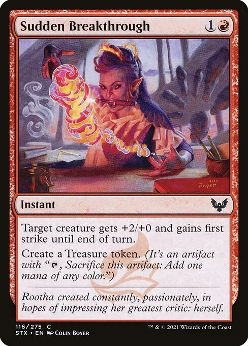 Sudden Breakthrough · Strixhaven: School of Mages 116/393