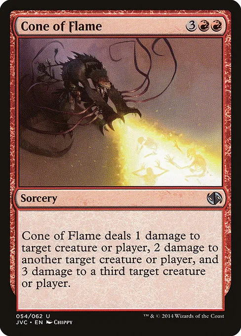 Cone of Flame · Duel Decks Anthology: Jace vs. Chandra 54/62