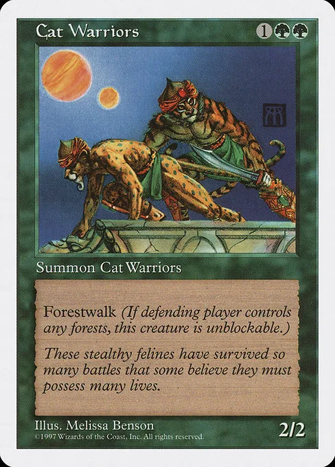 Cat Warriors · Fifth Edition 282/460