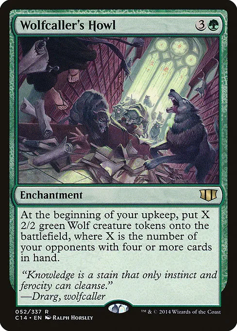 Wolfcaller's Howl · Commander 2014 52/337