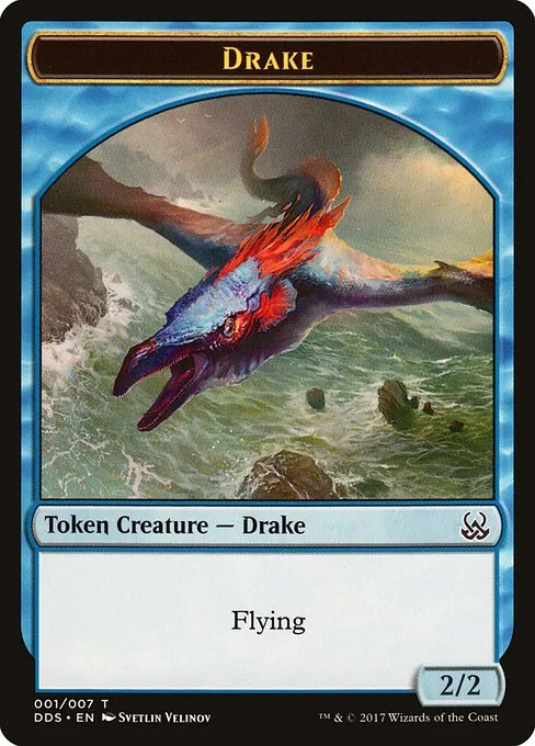 Drake · Duel Decks: Mind vs. Might Tokens 1/7