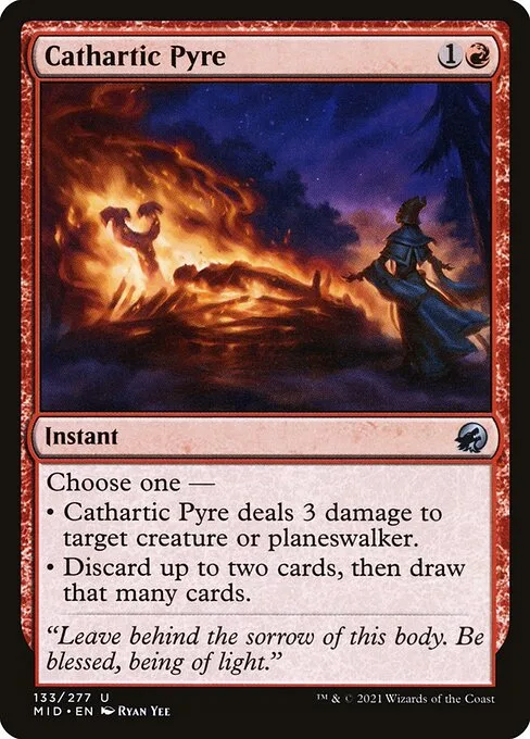 Cathartic Pyre · Innistrad: Midnight Hunt 133/399