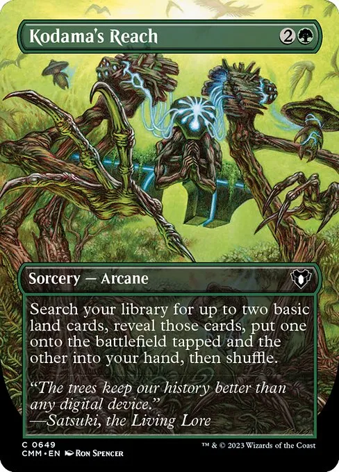 Kodama's Reach · Commander Masters 649/1067