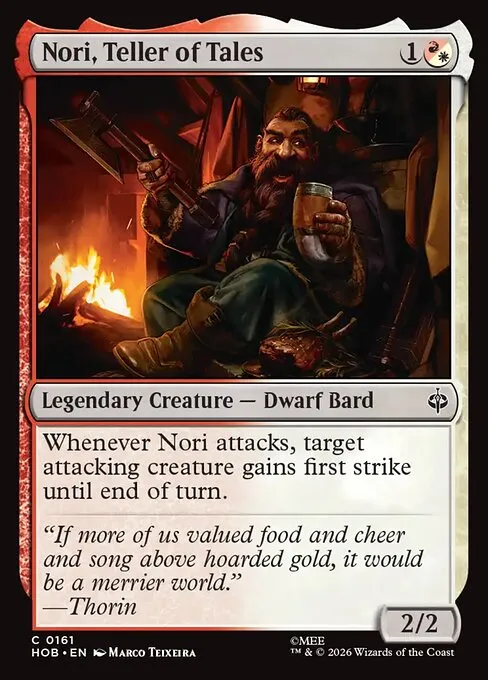 Nori, Teller of Tales · The Hobbit 161/39