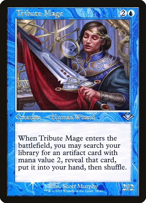 Tribute Mage · Modern Horizons 1 Timeshifts 10/40