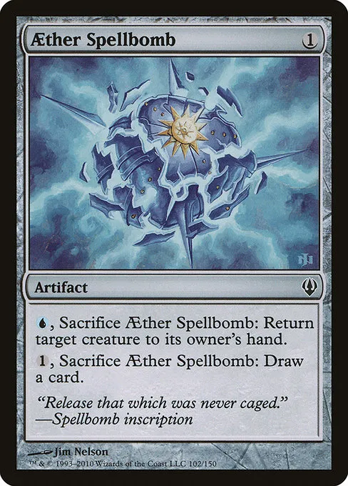 Aether Spellbomb · Archenemy 102/150