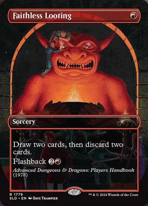 Faithless Looting · Secret Lair Drop 1779/2547