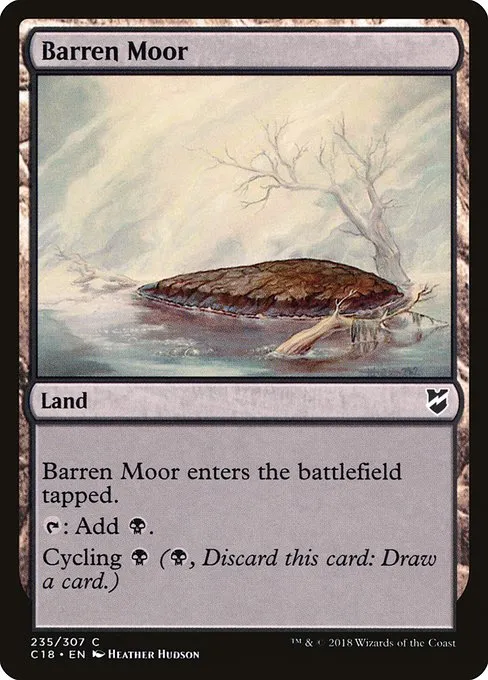 Barren Moor · Commander 2018 235/307