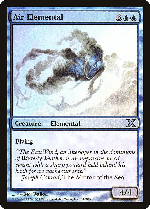 Air Elemental · Tenth Edition 64★/510