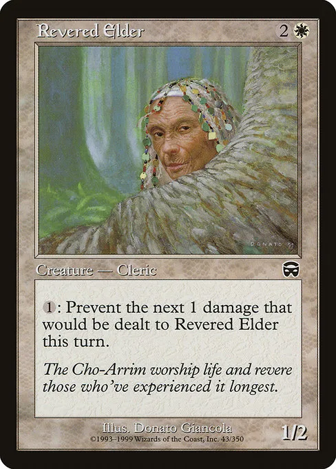 Revered Elder · Mercadian Masques 43/350