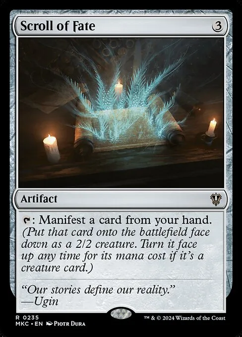 Scroll of Fate · Murders at Karlov Manor Commander 235/358