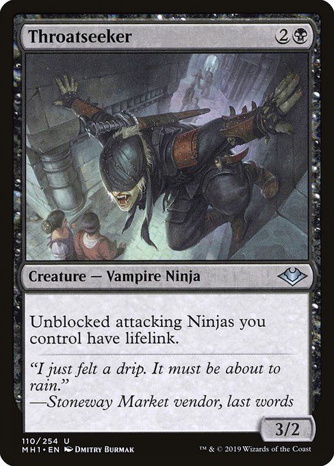 Throatseeker · Modern Horizons 110/255