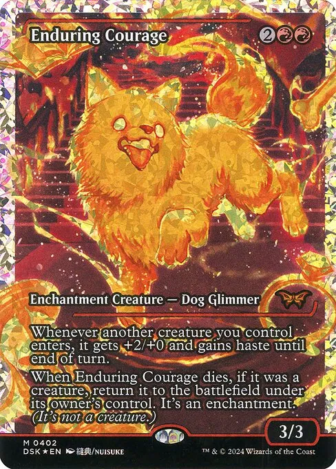Enduring Courage · Duskmourn: House of Horror 402/419