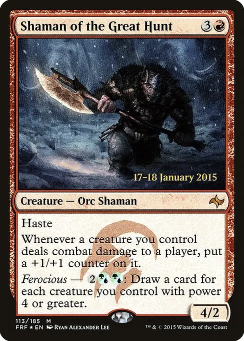Shaman of the Great Hunt · Fate Reforged Promos 113s/43