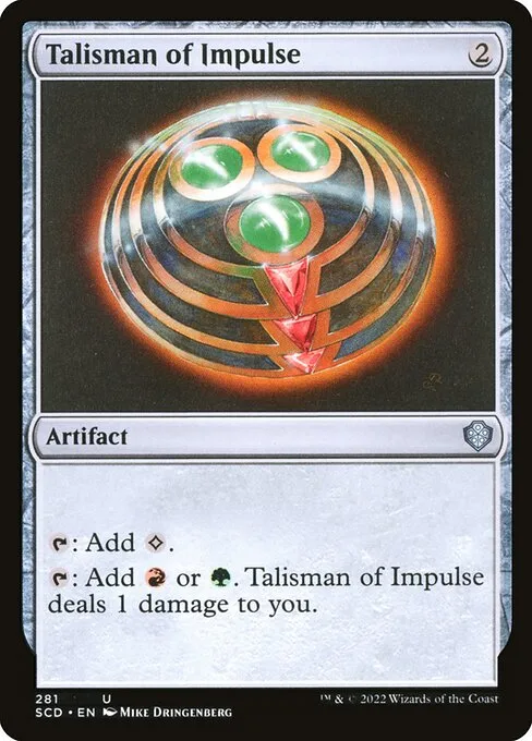 Talisman of Impulse · Starter Commander Decks 281/352