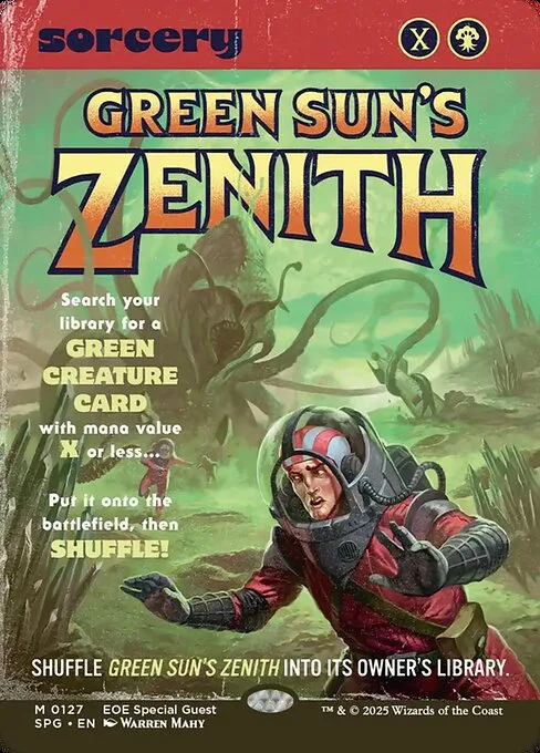 Green Sun's Zenith · Special Guests 127/165