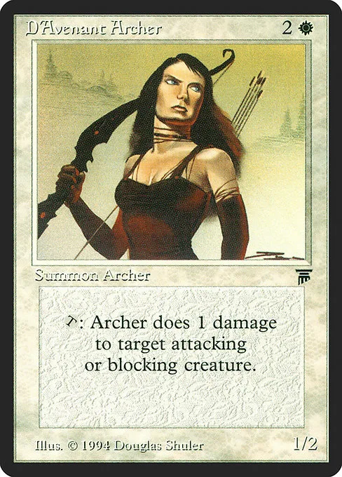 D'Avenant Archer · Legends 7/310