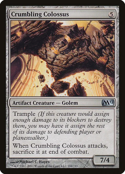 Crumbling Colossus · Magic 2012 204/249