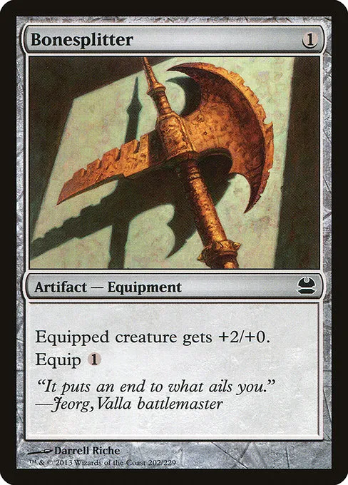 Bonesplitter · Modern Masters 202/229