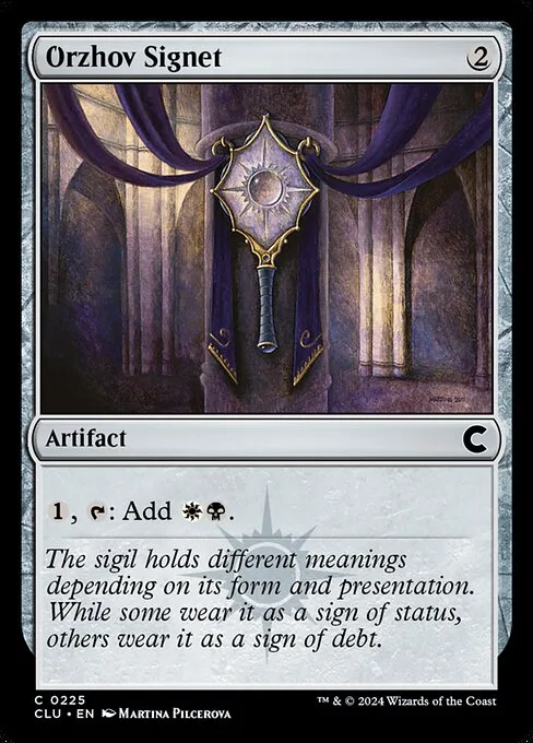 Orzhov Signet · Ravnica: Clue Edition 225/284