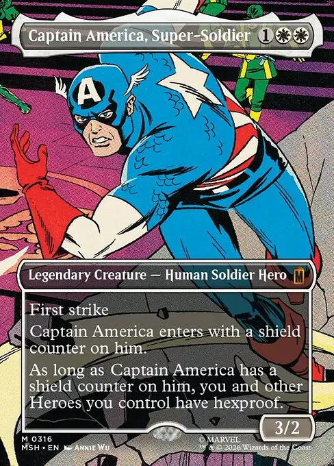 Captain America, Super-Soldier · Marvel Super Heroes 316/24
