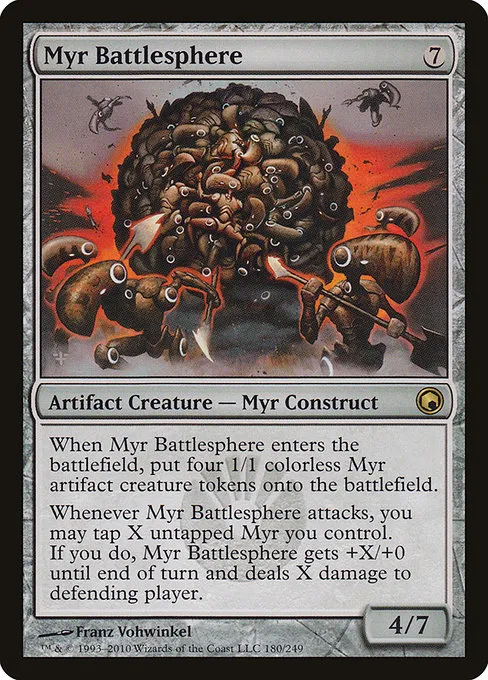 Myr Battlesphere · Scars of Mirrodin 180/249