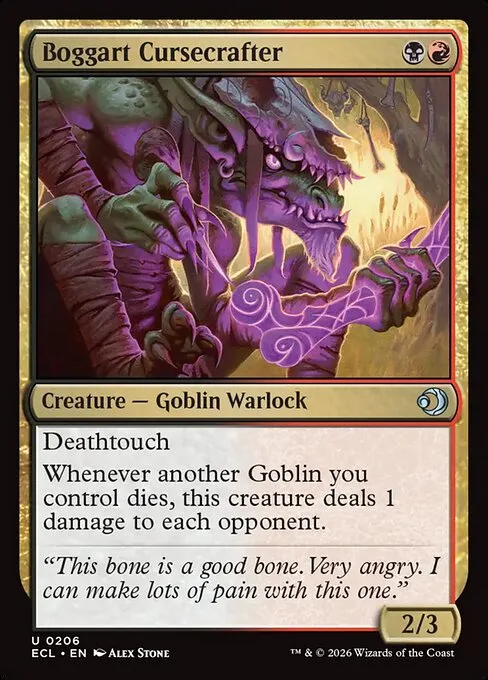 Boggart Cursecrafter · Lorwyn Eclipsed 206/408