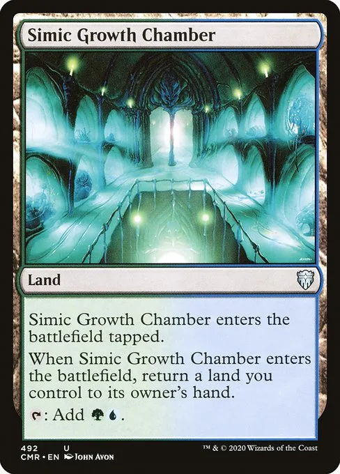 Simic Growth Chamber · Commander Legends 492/718