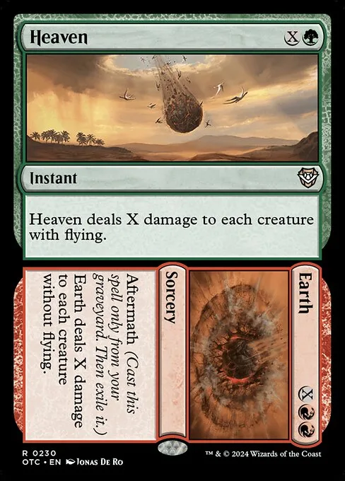 Heaven // Earth · Outlaws of Thunder Junction Commander 230/342
