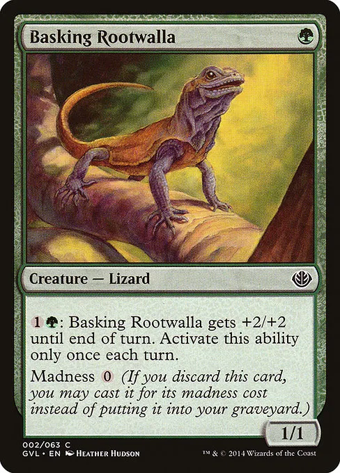 Basking Rootwalla · Duel Decks Anthology: Garruk vs. Liliana 2/63