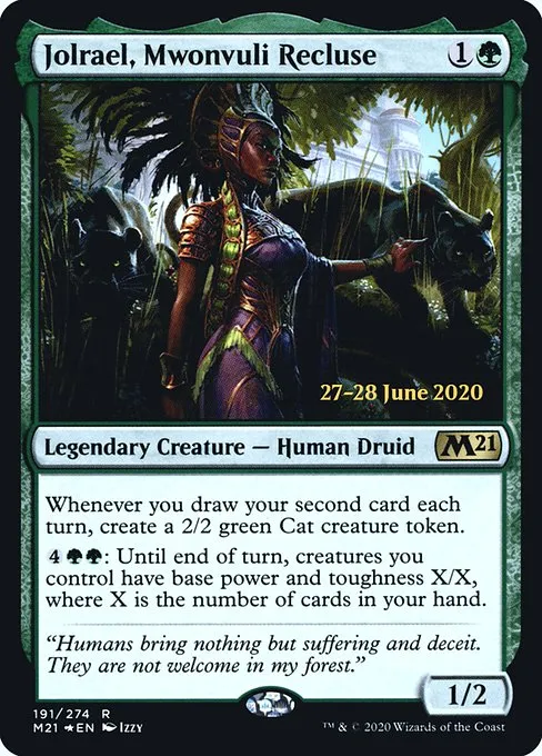 Jolrael, Mwonvuli Recluse · Core Set 2021 Promos 191s/137