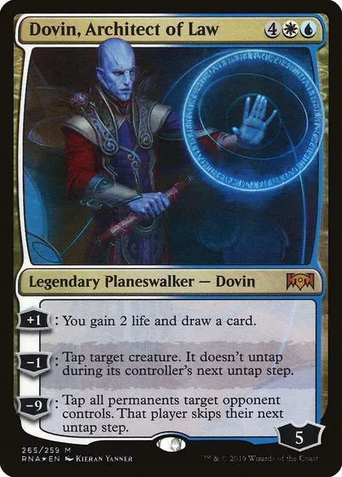 Dovin, Architect of Law · Ravnica Allegiance 265/273