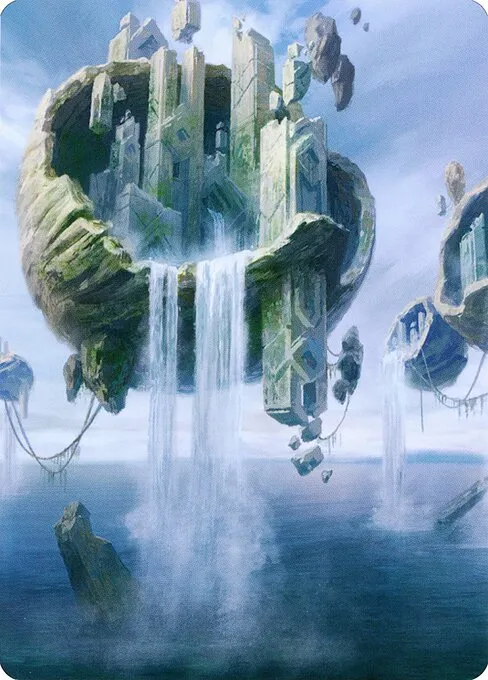 Island // Island · Zendikar Rising Art Series 11/81
