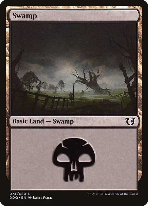 Swamp · Duel Decks: Blessed vs. Cursed 74/80