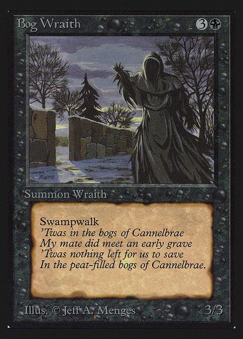 Bog Wraith · Intl. Collectors' Edition 96/302