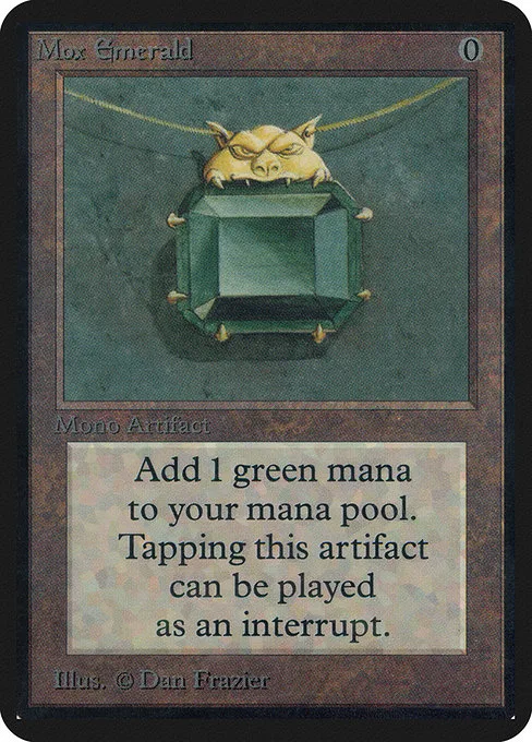 Mox Emerald · Limited Edition Alpha 261/295