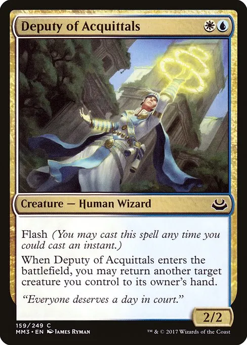 Deputy of Acquittals · Modern Masters 2017 159/249