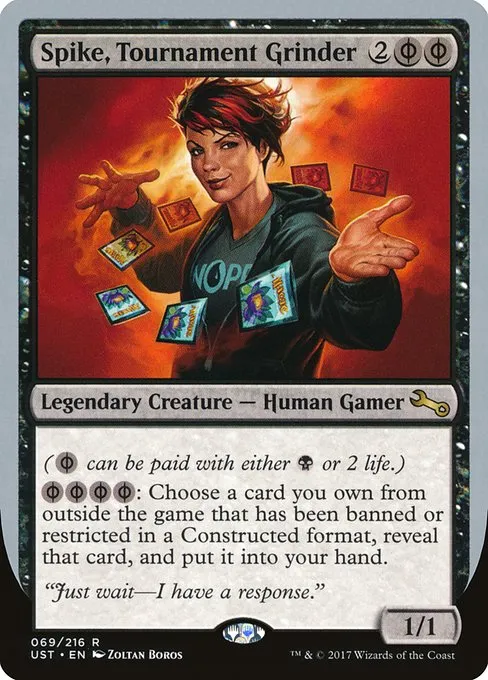 Spike, Tournament Grinder · Unstable 69/268