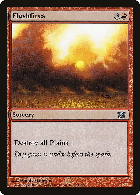 Flashfires · Eighth Edition 186★/711