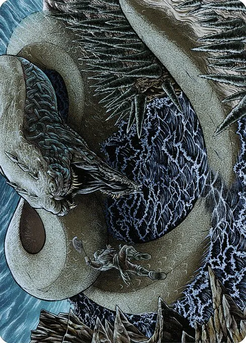 Koma, Cosmos Serpent // Koma, Cosmos Serpent · Kaldheim Art Series 80/81