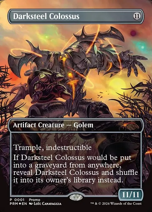 Darksteel Colossus · Wizards Play Network 2024 19/18