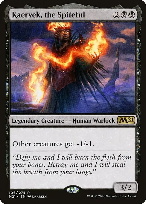 Kaervek, the Spiteful · Core Set 2021 106/397