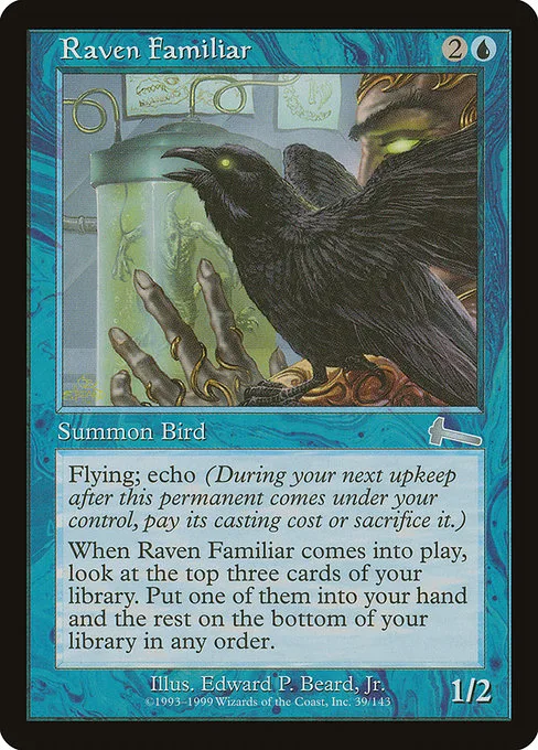 Raven Familiar · Urza's Legacy 39/143